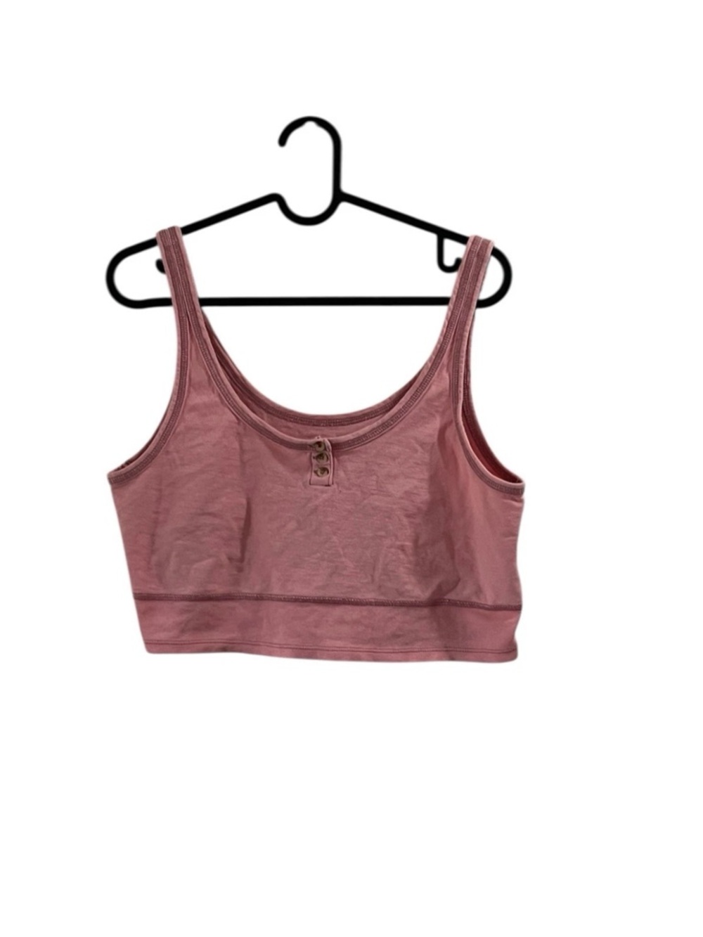 Urban Outfitters BDG Cropped Tank Top Summer Crop Tops Pink Warmer Weather Small